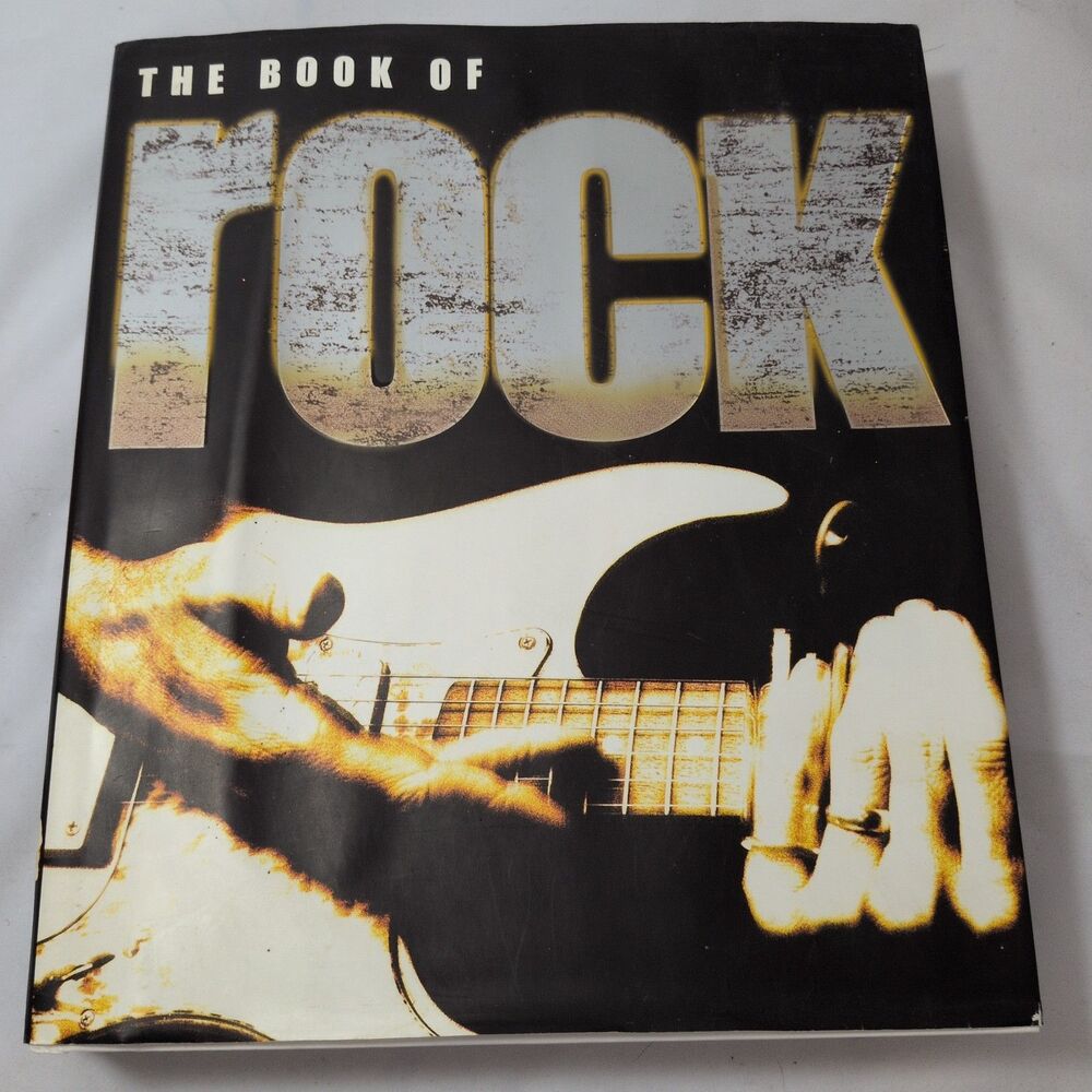 BOOK OF ROCK by Philip Dodd Hardback Book 1st Printing First Edition